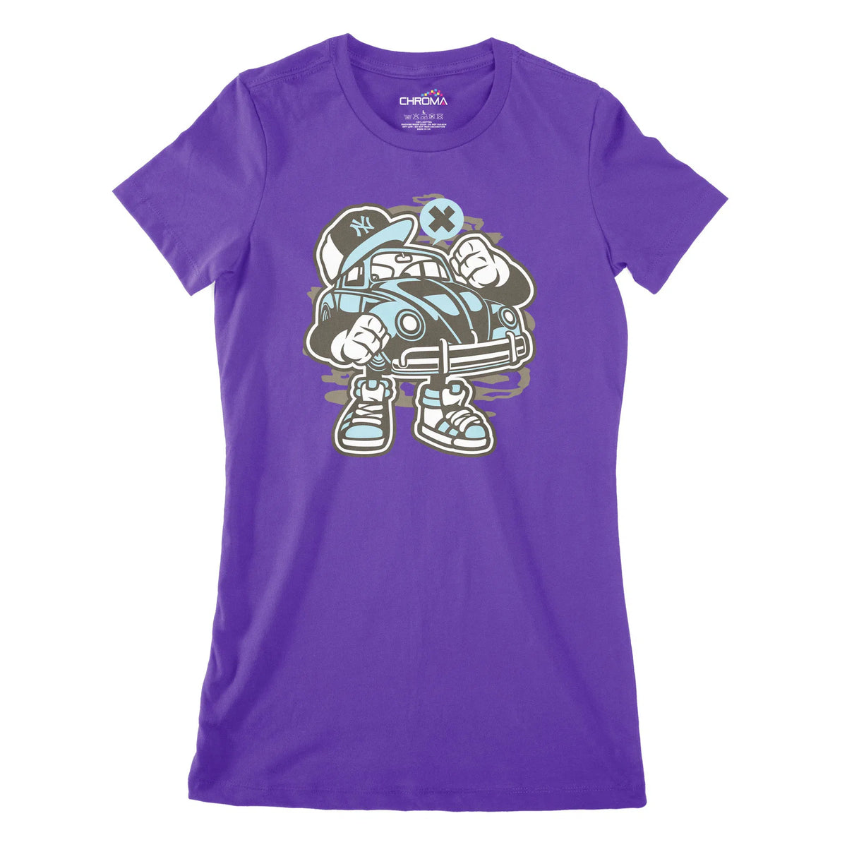 Ny Bug Dude Women's Classic Fitted T-Shirt Chroma Clothing