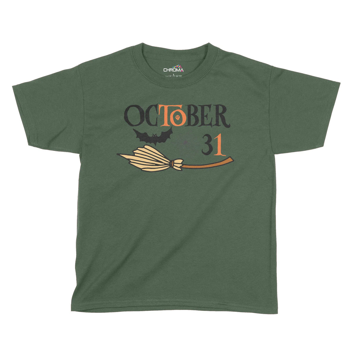 October 31St Halloween Kids T-Shirt | Premium Halloween Clothing Chroma Clothing
