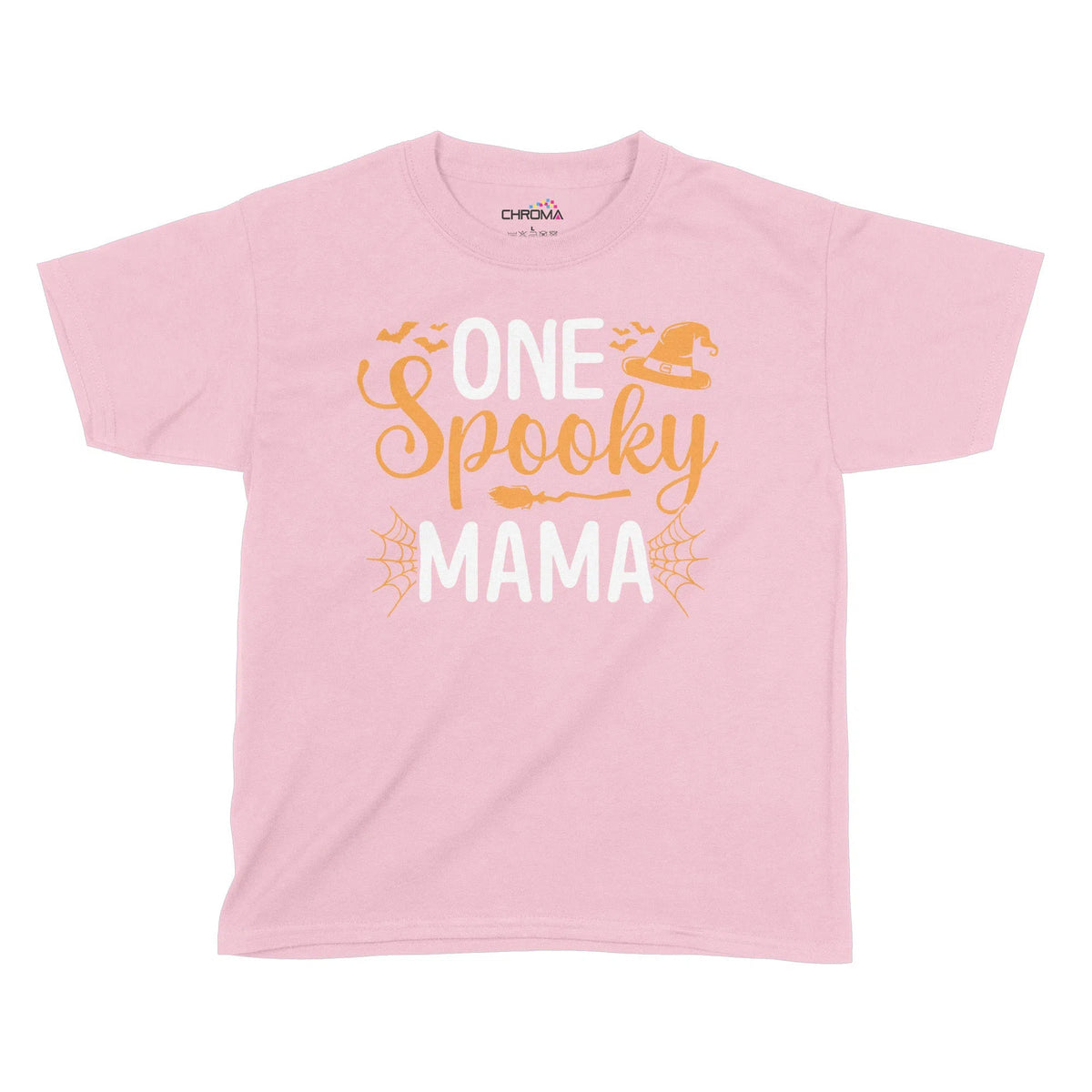 One Spooky Mama Halloween Kids T-Shirt | Premium Halloween Clothing Chroma Clothing