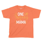 One Spooky Mama Halloween Kids T-Shirt | Premium Halloween Clothing Chroma Clothing