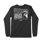 Overthinking | Back Print | Long-Sleeve T-Shirt | Premium Quality Stre Chroma Clothing