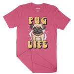Pug Life Dog Lover Unisex Adult T-Shirt Chroma Clothing