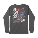 Rebel | Dual Print | Long-Sleeve T-Shirt | Premium Quality Streetwear Chroma Clothing