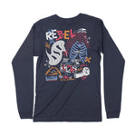 Rebel | Dual Print | Long-Sleeve T-Shirt | Premium Quality Streetwear Chroma Clothing