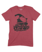 Santa Is Coming To Town Unisex Adult T-Shirt Chroma Clothing