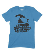 Santa Is Coming To Town Unisex Adult T-Shirt Chroma Clothing