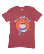 Santa's Little Helper Unisex Adult T-Shirt Chroma Clothing