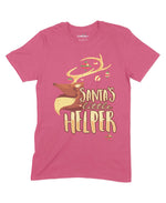 Santa's Little Helper Unisex Adult T-Shirt Chroma Clothing