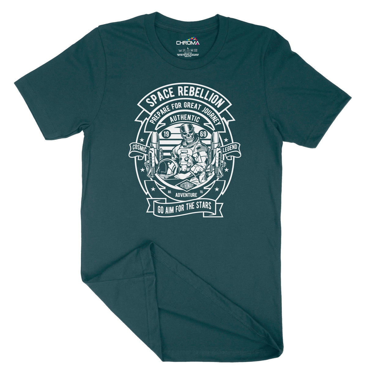 Space Rebellion | Vintage Adult T-Shirt | Classic Vintage Clothing Chroma Clothing