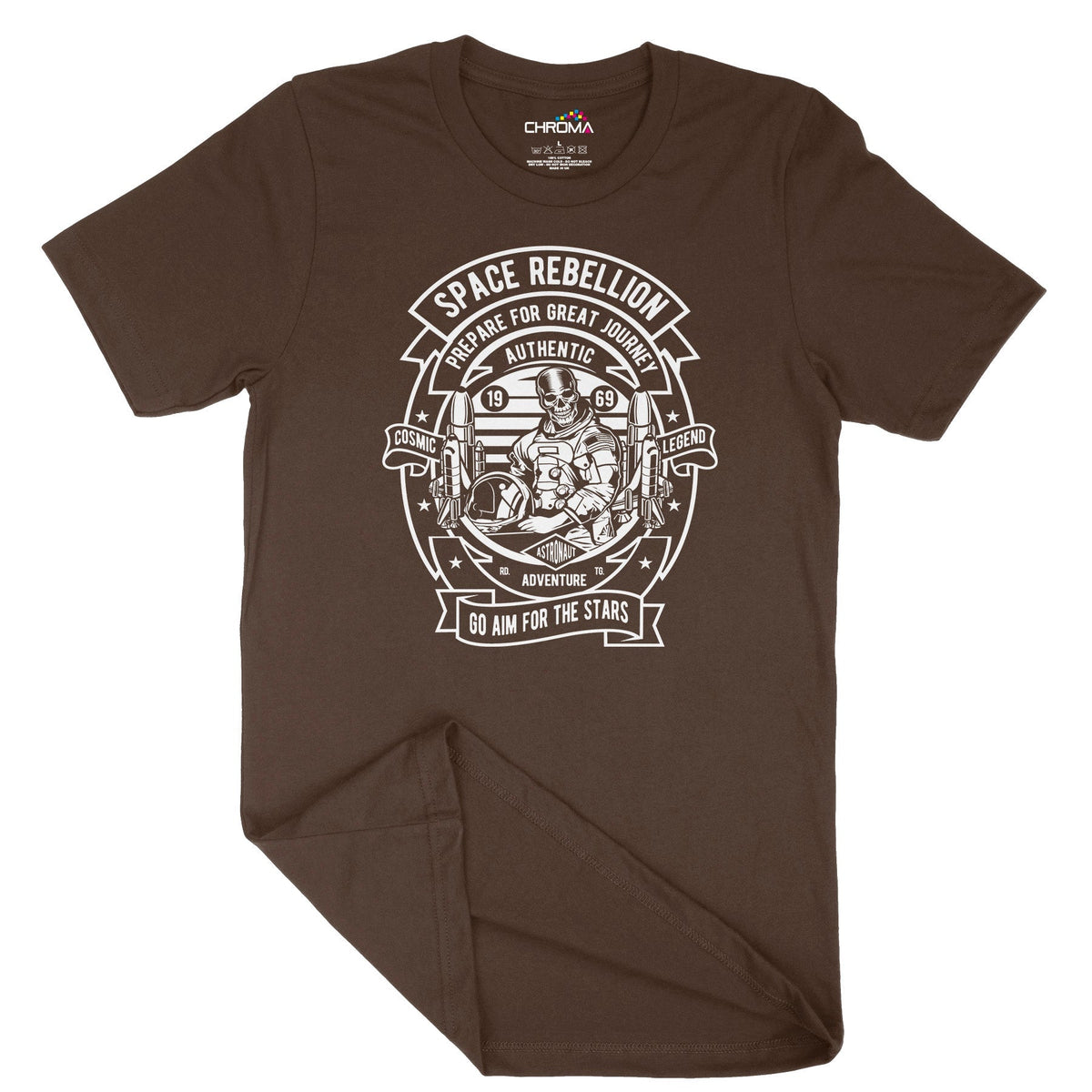 Space Rebellion | Vintage Adult T-Shirt | Classic Vintage Clothing Chroma Clothing