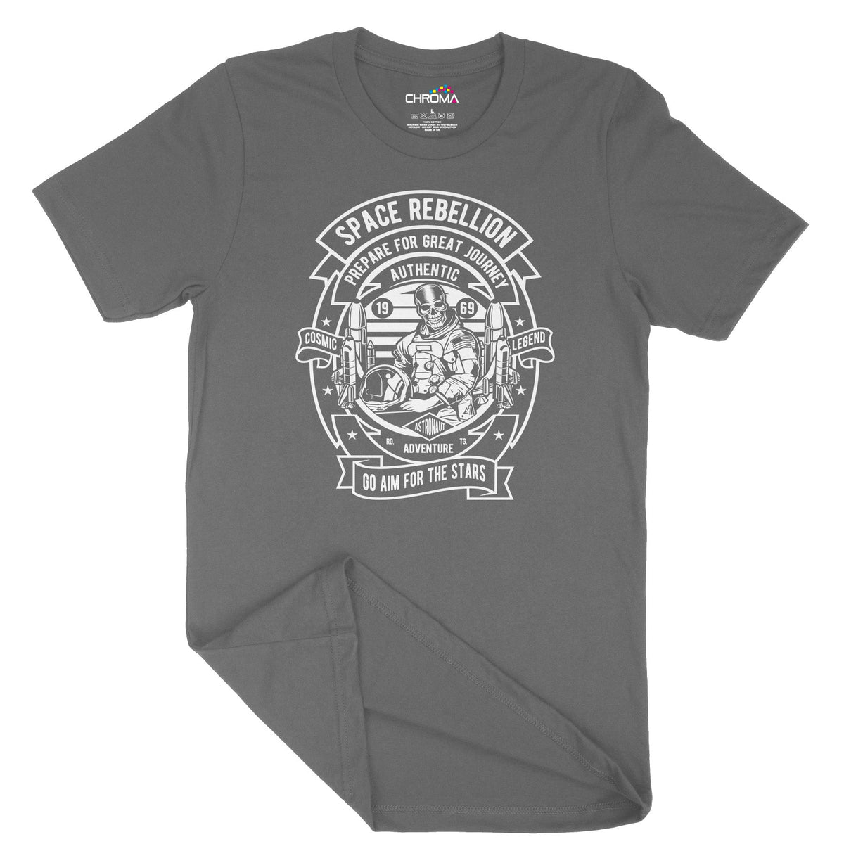 Space Rebellion | Vintage Adult T-Shirt | Classic Vintage Clothing Chroma Clothing