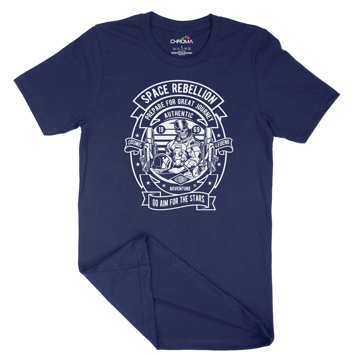 Space Rebellion | Vintage Adult T-Shirt | Classic Vintage Clothing Chroma Clothing