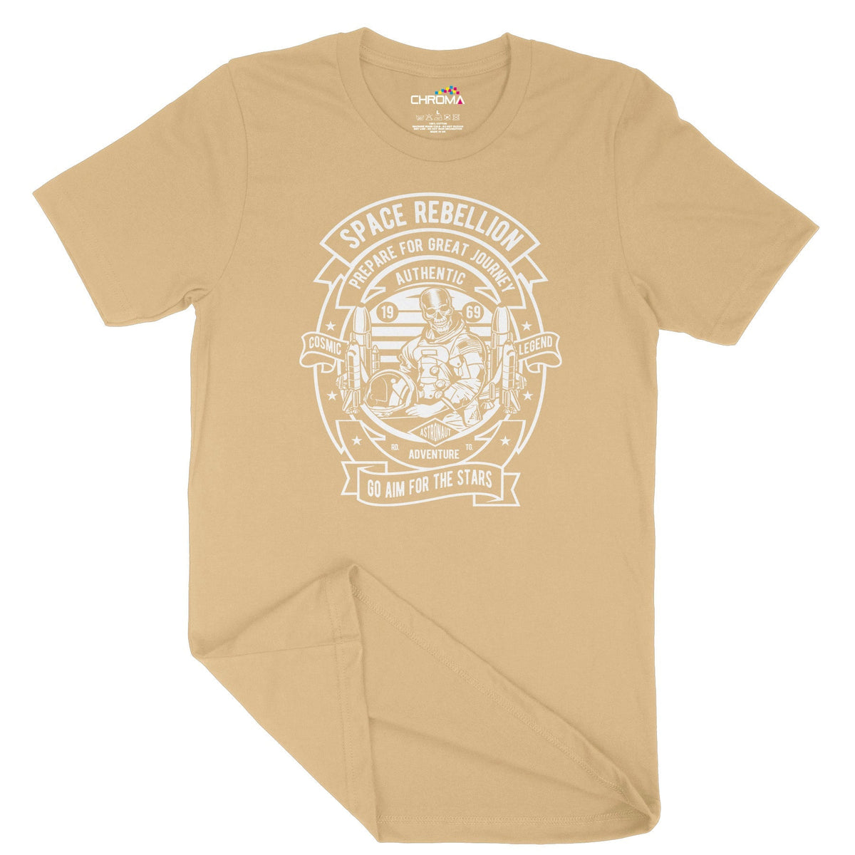 Space Rebellion | Vintage Adult T-Shirt | Classic Vintage Clothing Chroma Clothing