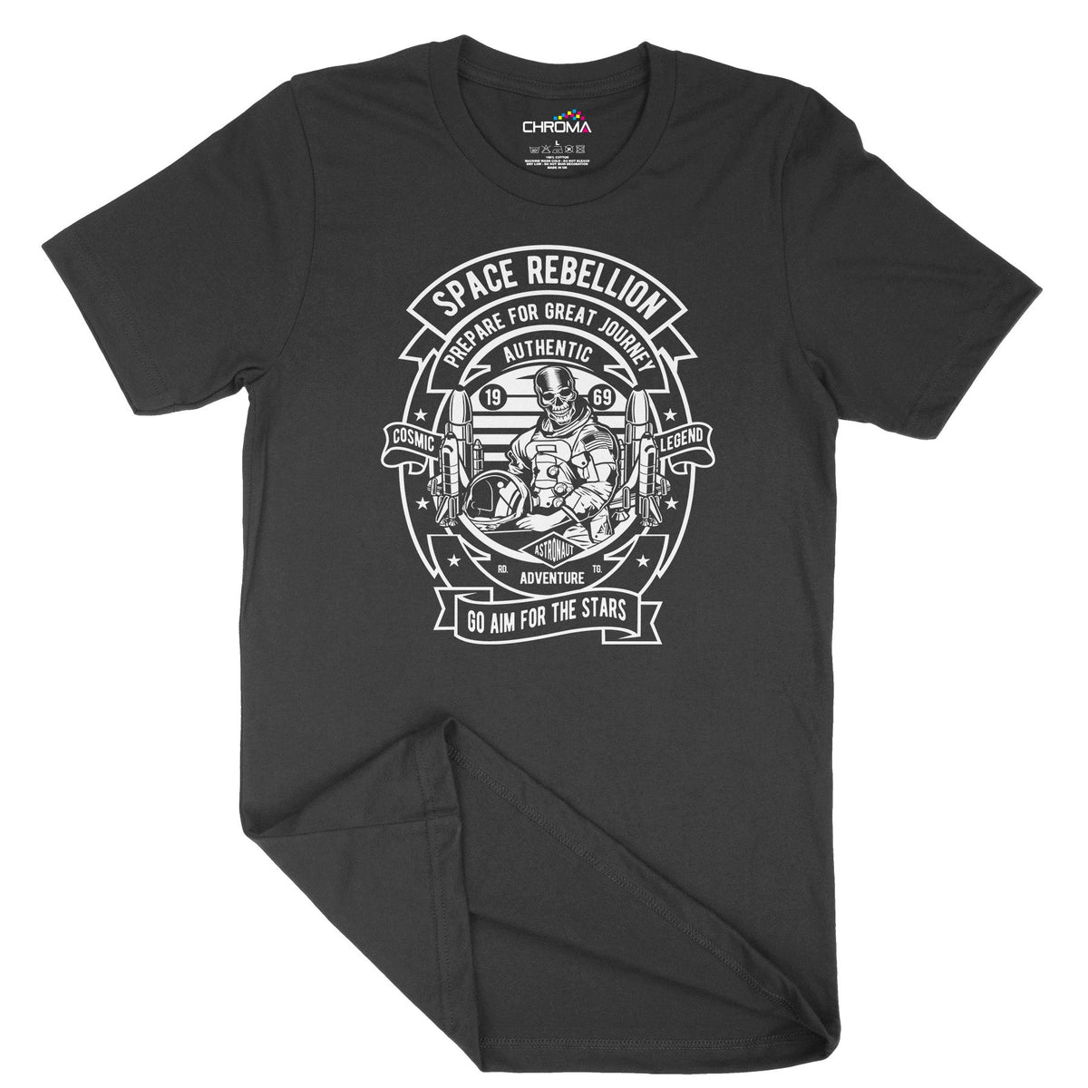 Space Rebellion | Vintage Adult T-Shirt | Classic Vintage Clothing Chroma Clothing