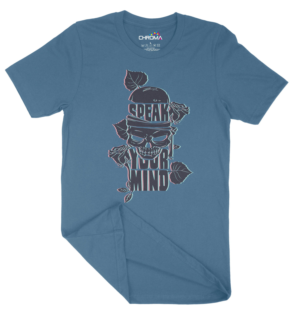 Speak Your Mind Unisex Adult T-Shirt | Premium Quality Streetwear Chroma Clothing