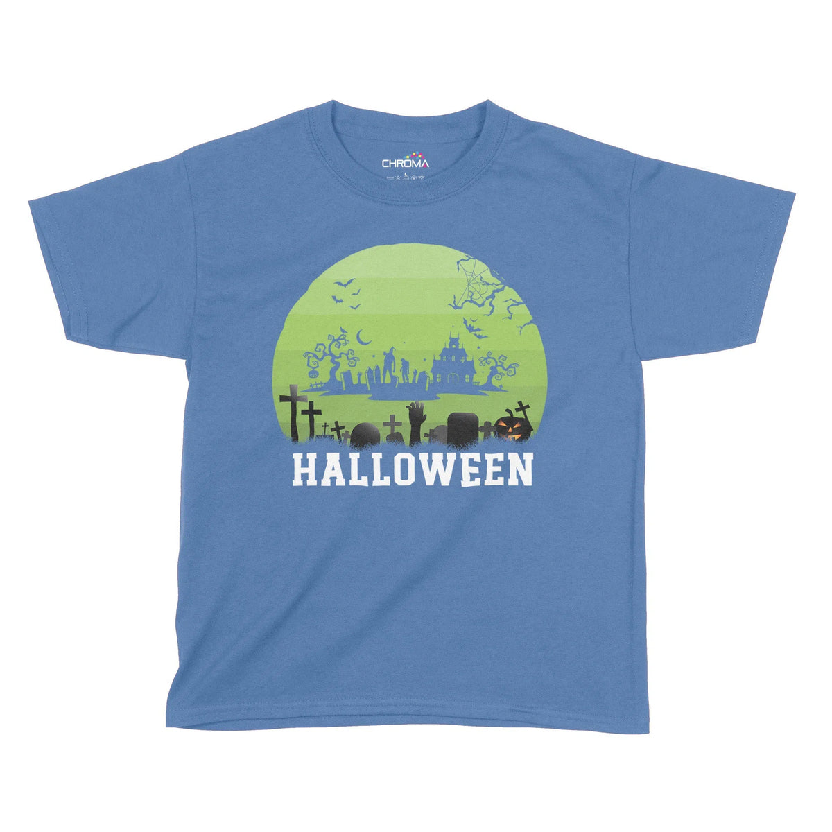Spooky Halloween Kids T-Shirt | Premium Halloween Clothing Chroma Clothing