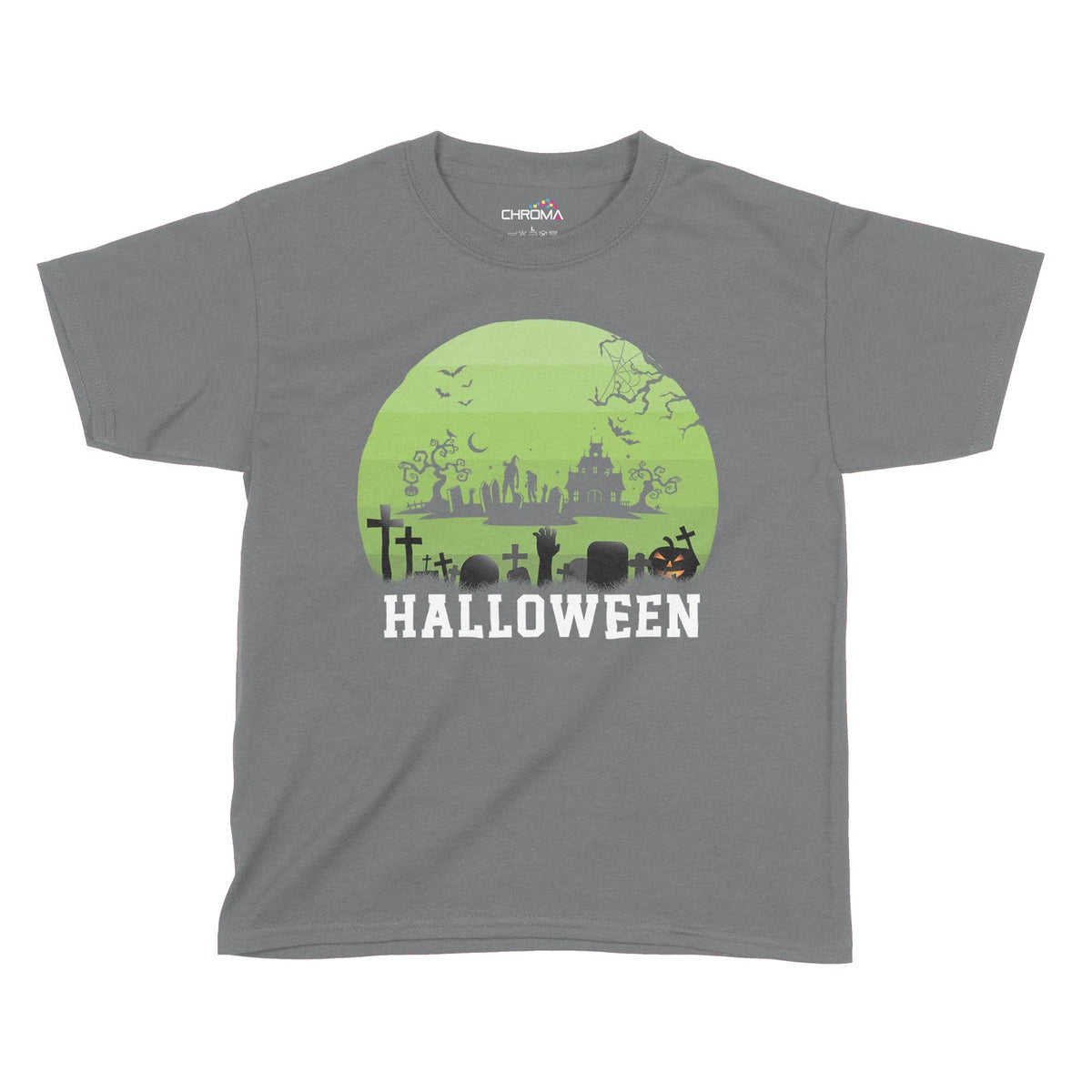 Spooky Halloween Kids T-Shirt | Premium Halloween Clothing Chroma Clothing
