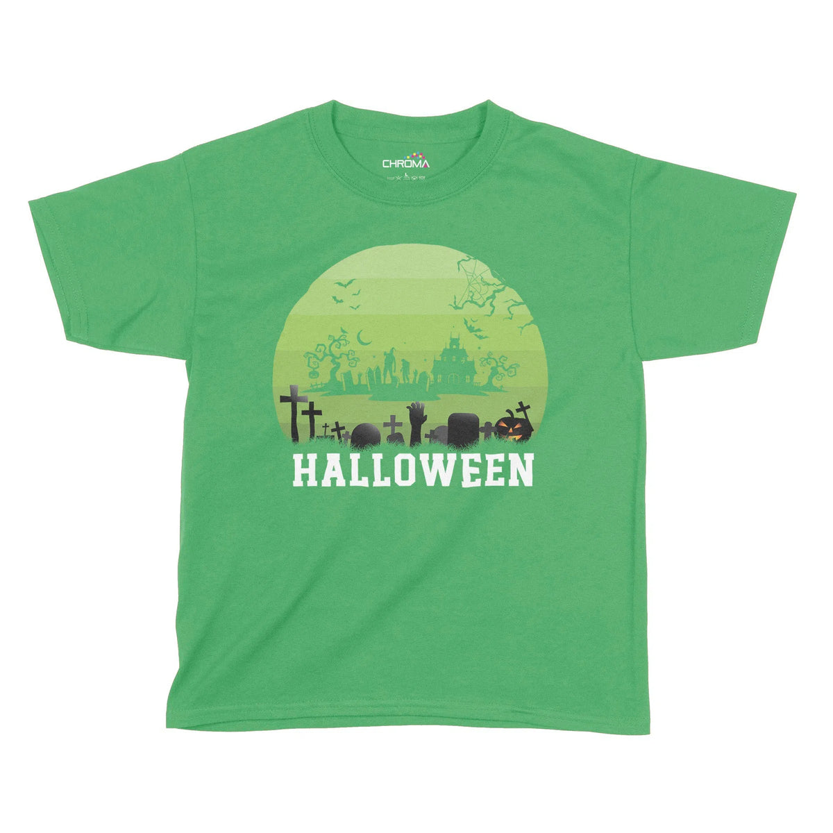 Spooky Halloween Kids T-Shirt | Premium Halloween Clothing Chroma Clothing