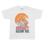 Spooky-Saurus Rex Halloween Kids T-Shirt | Premium Halloween Clothing Chroma Clothing