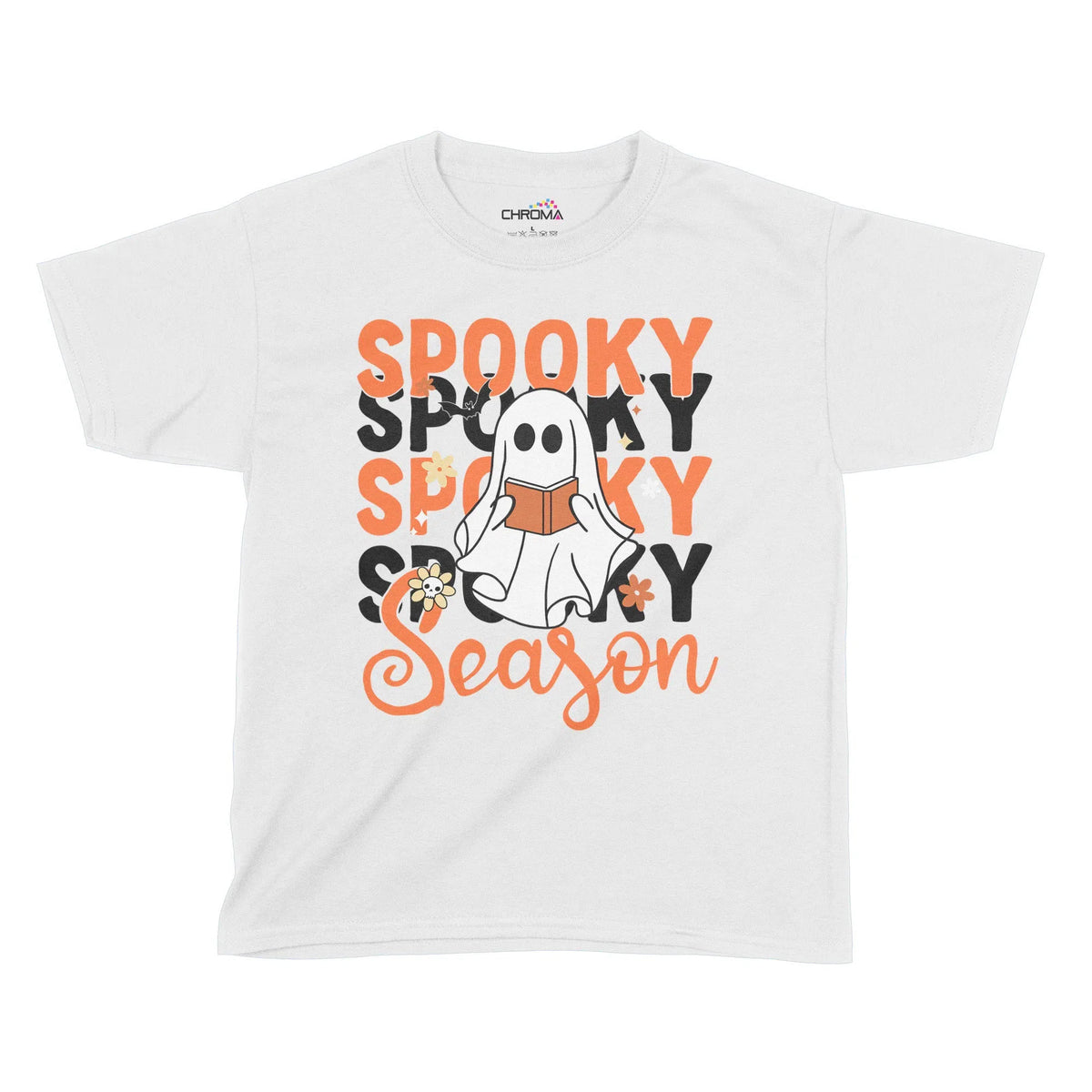Spooky Season Halloween Kids T-Shirt | Premium Halloween Clothing Chroma Clothing
