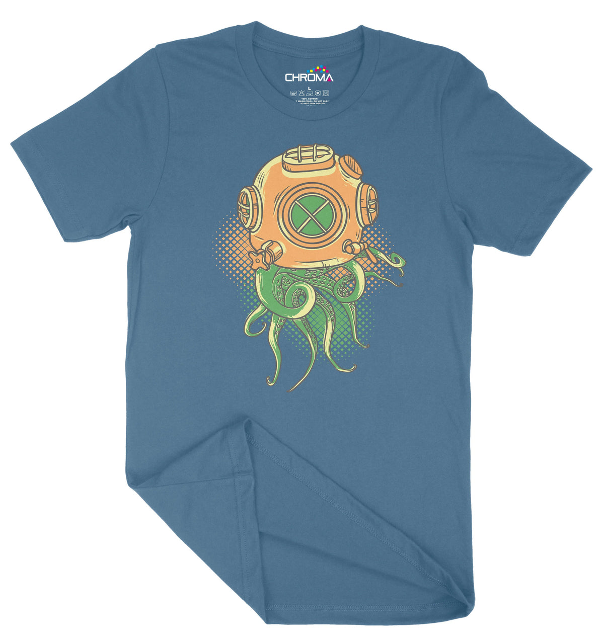 Squid Diver Unisex Adult T-Shirt | Premium Quality Streetwear Chroma Clothing