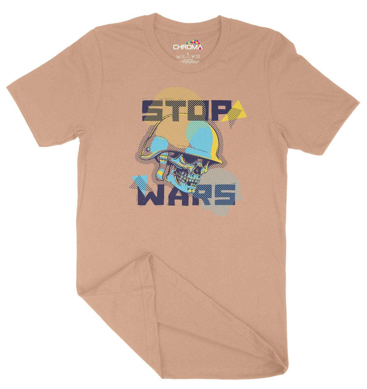 Stop Wars Unisex Adult T-Shirt | Premium Quality Streetwear Chroma Clothing