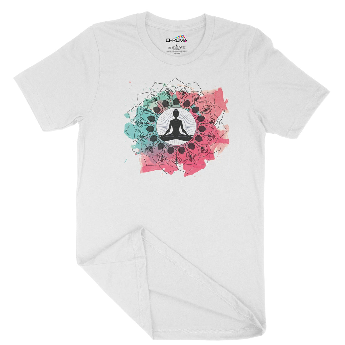 Sukhasna Unisex Adult T-Shirt Chroma Clothing