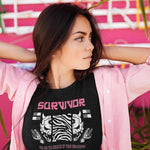 Survivor | Women's Cropped T-Shirt Chroma Clothing