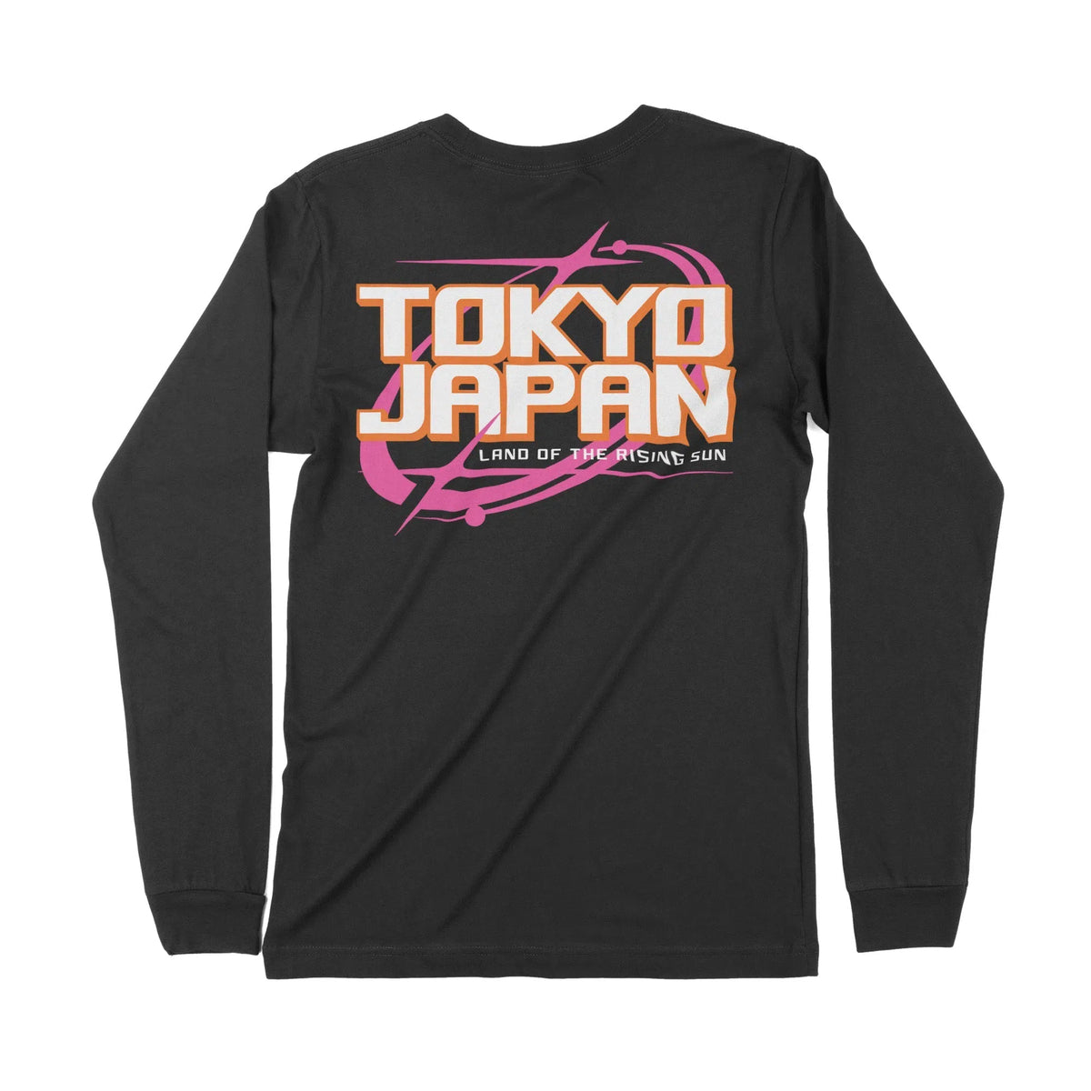Tokyo Japan | Back Print | Long-Sleeve T-Shirt | Premium Quality Stree Chroma Clothing