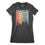 Traveller Women's Classic Fitted T-Shirt Chroma Clothing