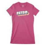 True Retro Vintage Women's Classic Fitted T-Shirt | Premium Quality St Chroma Clothing