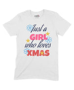 Trust A Girl Who Loves Xmas Unisex Adult T-Shirt Chroma Clothing