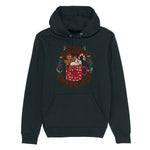 I Run On Cocoa And Xmas Cheer | Vintage Rocker Hoodie