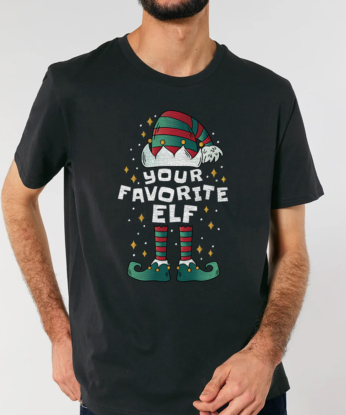 Your Favourite Elf | Vintage Christmas T-Shirt