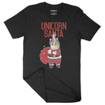 Unicorn Santa Festive Fun | Unisex Christmas T-Shirt Chroma Clothing