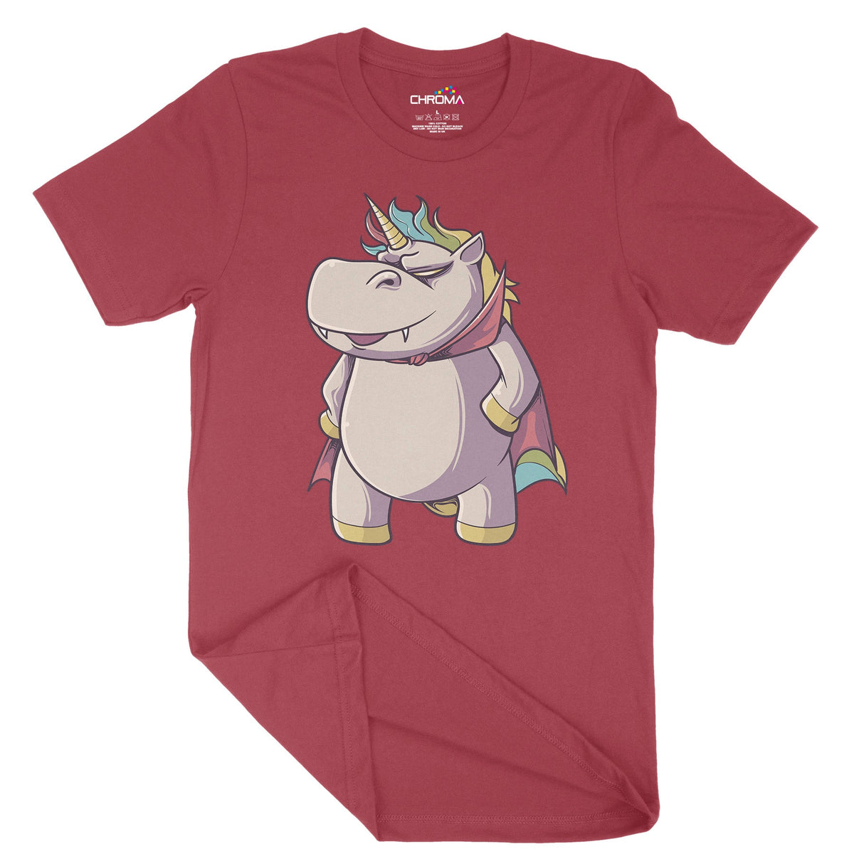 Vampire Unicorn Unisex Adult T-Shirt | Premium Halloween Clothing Chroma Clothing