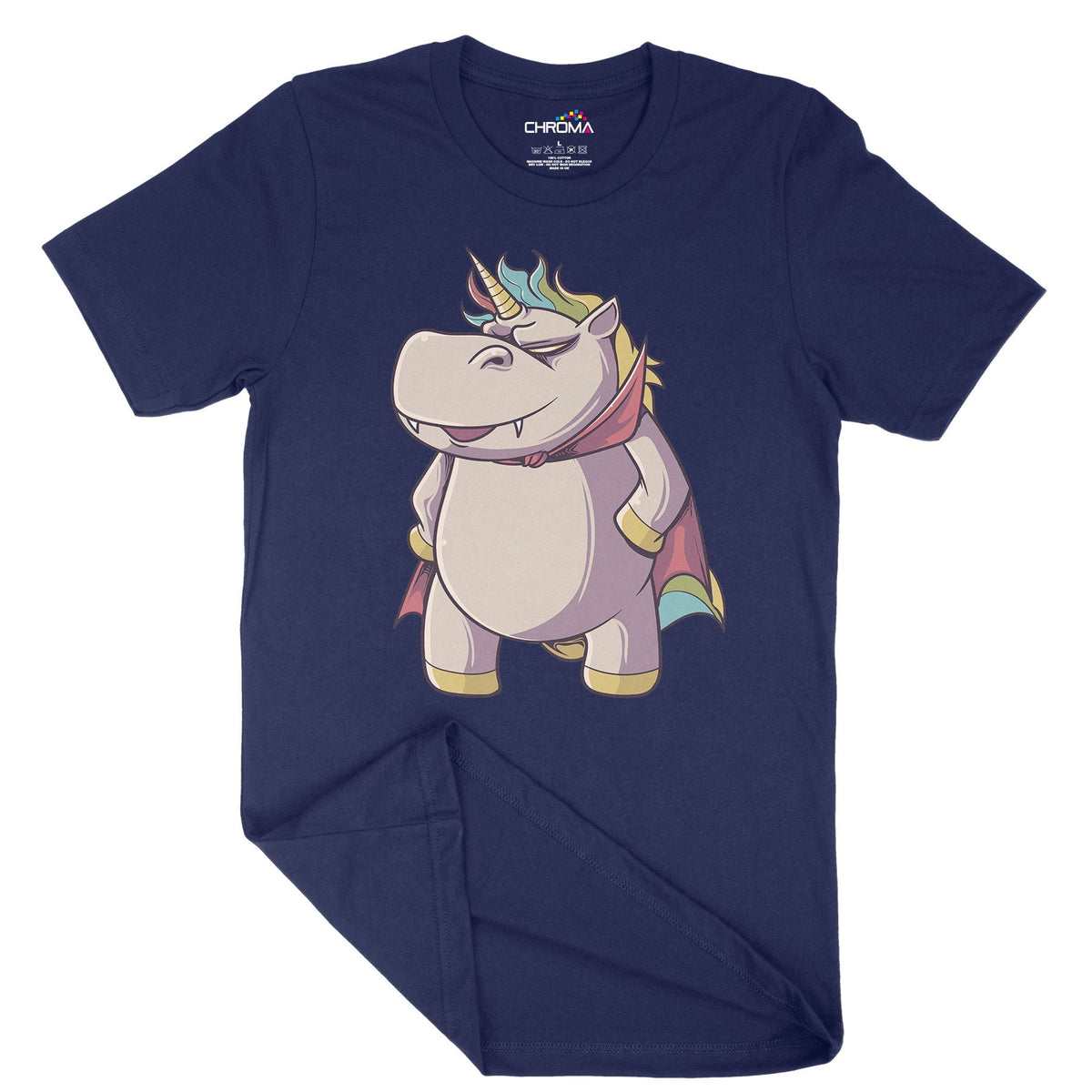 Vampire Unicorn Unisex Adult T-Shirt | Premium Halloween Clothing Chroma Clothing
