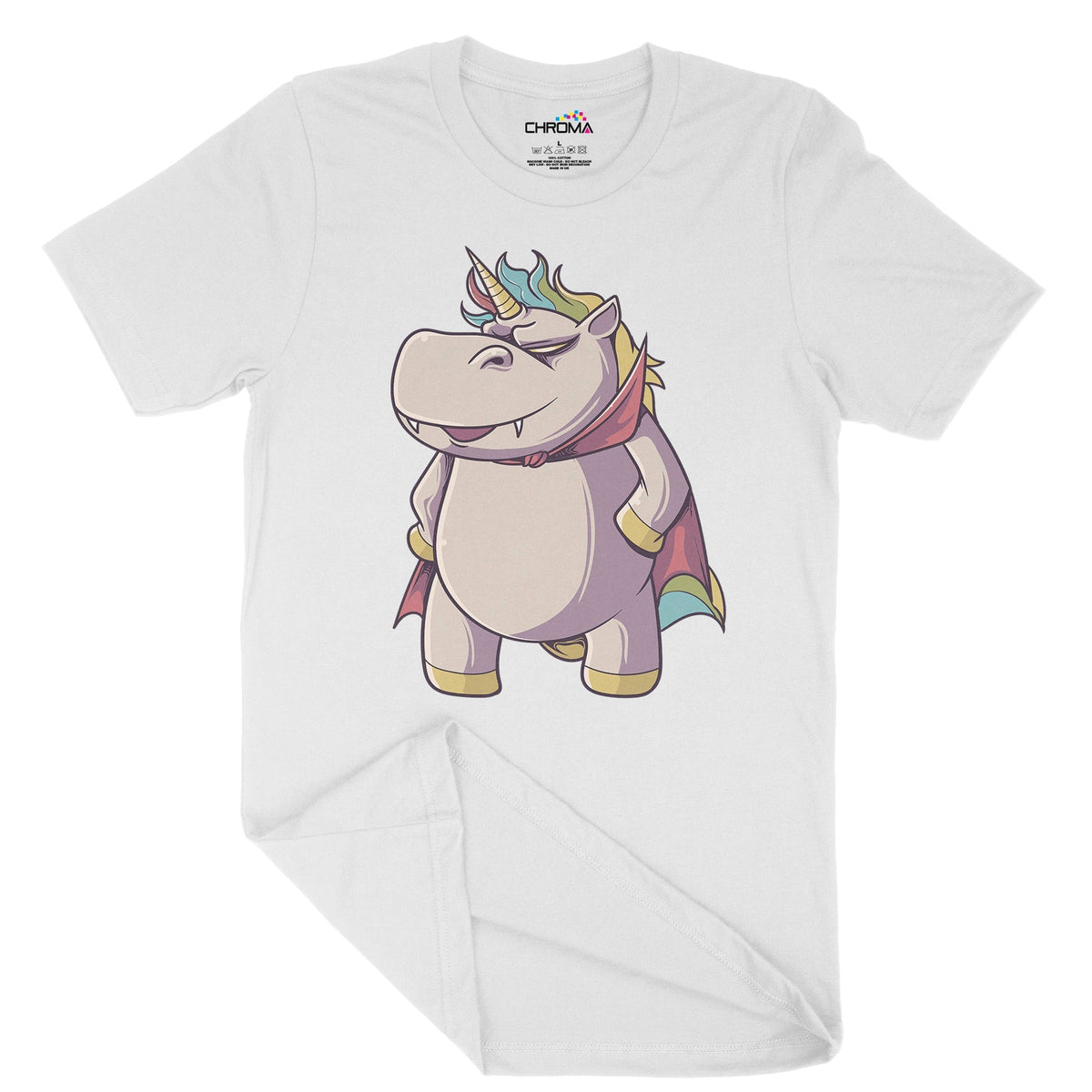 Vampire Unicorn Unisex Adult T-Shirt | Premium Halloween Clothing Chroma Clothing