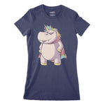 Vampire Unicorn Women's Classic Fitted T-Shirt | Premium Halloween Clo Chroma Clothing