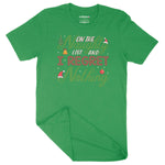 On The Naughty List | Unisex Christmas T-Shirt Chroma Clothing