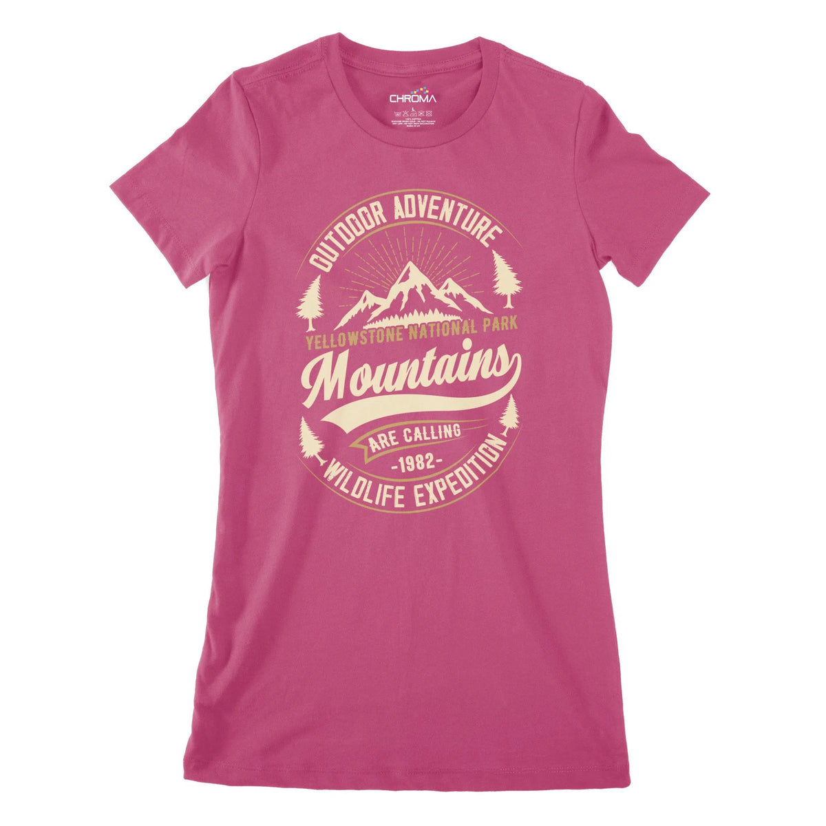 Wildlife Expedition Women's Classic Fitted T-Shirt Chroma Clothing