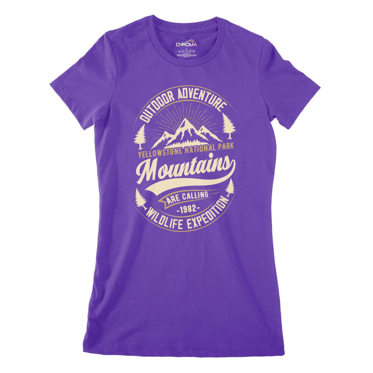 Wildlife Expedition Women's Classic Fitted T-Shirt Chroma Clothing