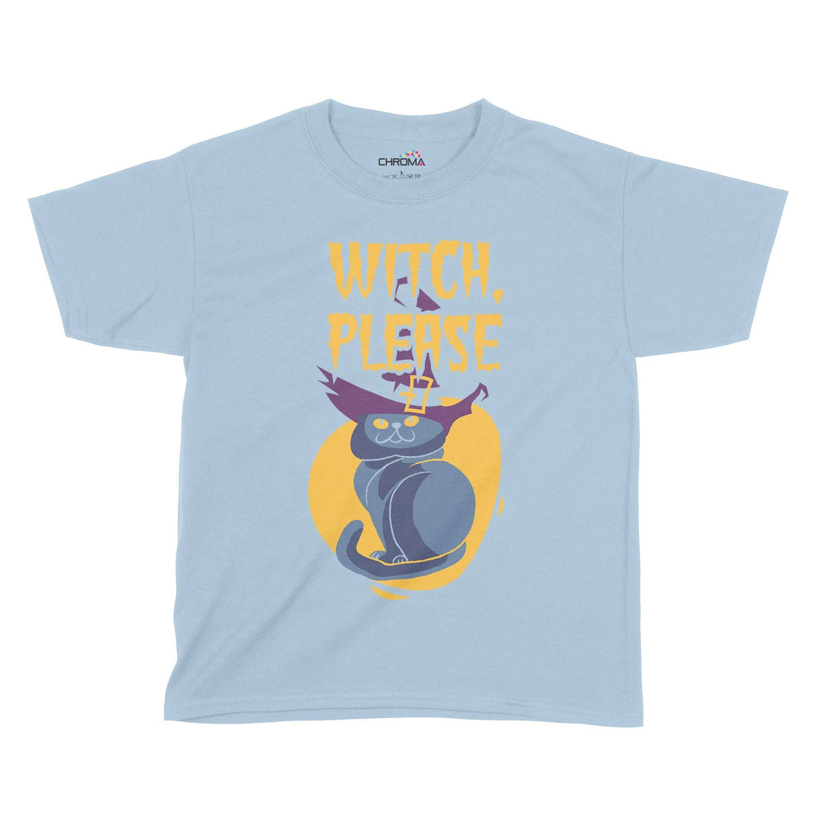 Witch Please Halloween Kids T-Shirt | Premium Halloween Clothing Chroma Clothing