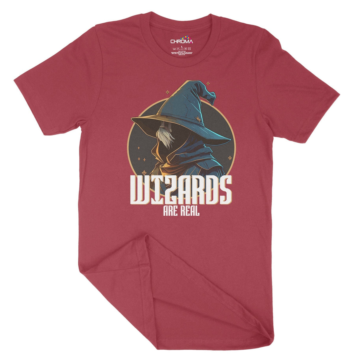 Wizards Are Real Unisex Adult T-Shirt Chroma Clothing