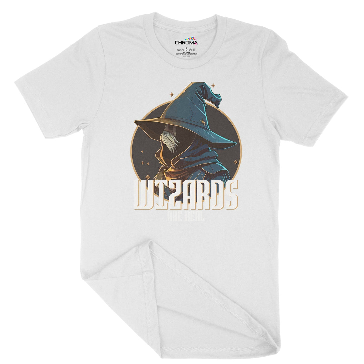Wizards Are Real Unisex Adult T-Shirt Chroma Clothing