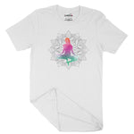 Yoga Asanas Unisex Adult T-Shirt Chroma Clothing