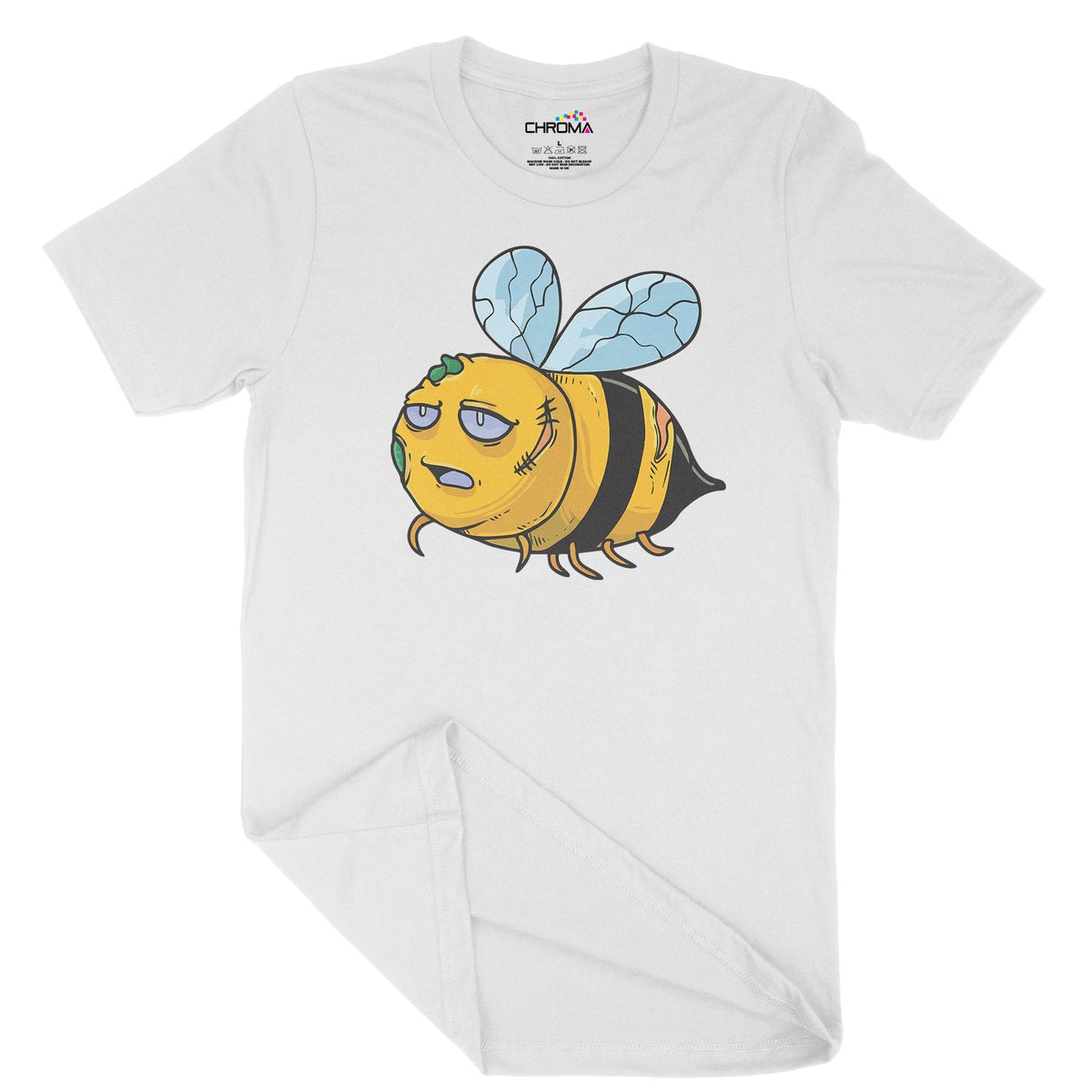 Zom-Bee Unisex Adult T-Shirt | Premium Halloween Clothing Chroma Clothing