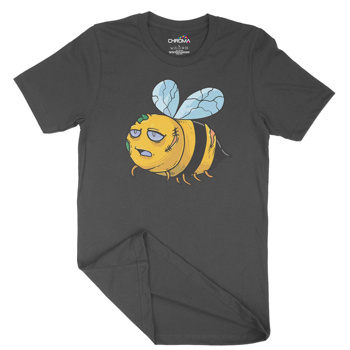 Zom-Bee Unisex Adult T-Shirt | Premium Halloween Clothing Chroma Clothing