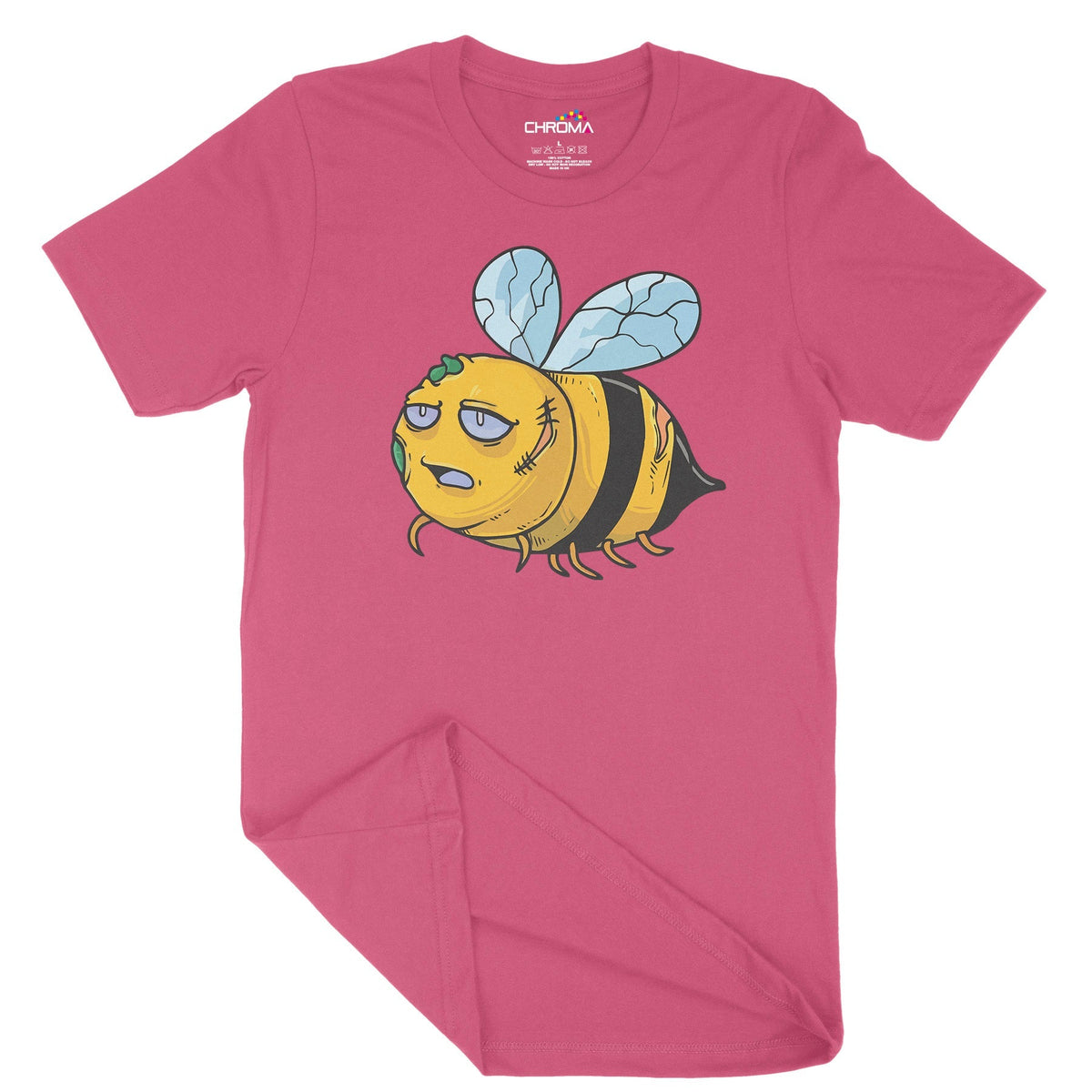 Zom-Bee Unisex Adult T-Shirt | Premium Halloween Clothing Chroma Clothing